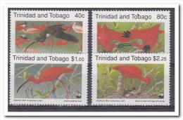Trinidad & Tobago 1990, Postfris MNh, WWF, Birds - Trinidad & Tobago (1962-...)