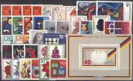 DEUTSCHLAND 1974 Mi-Nr. 791-25 Jahrgang/year Set ** MNH - Annual Collections