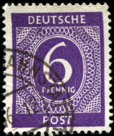 Pays :  23,9 (Allemagne : Occ.inter. Zones AAS) Yvert Et Tellier N° :    6 (o) - Used