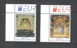 Vaticano 2014-Europa Serie Completa Nueva** 2.014-Instrumentos Musicales-Organos - Neufs