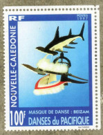 Nelle-CALEDONIE : Arts Du Pacifique :  Masque De Danse "Beizam" -Patrimoine- Folklore - Culture - Tradition - - Unused Stamps