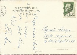 Use The Services Of The Student Collective, 1970., Yugoslavia, Postcard - Otros & Sin Clasificación