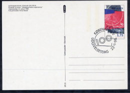 DENMARK 1998 Centenary Of Trades Unions  Postal Stationery Card, Cancelled.  Nr. CP21 - Interi Postali