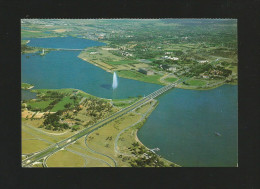 Australien  (A19)  Lake Burley Griffin And Commonwealth Avenue - Neu / Ungelaufen - - Canberra (ACT)