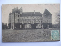 28 - AL7 - AUNEAU -  LE CHATEAU FACADE NORD - - Auneau