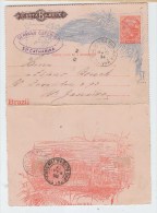 Brazil POSTAL CARD 1894 - Briefe U. Dokumente