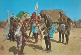 CARTE POSTALE- POSTCARD- POSTKARTE- CARTOLINA POSTALE - ANGOLA - FEMMES HUMBES - SCENE FÊTE DE LA CIRCONCISION - Ohne Zuordnung