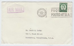 UK SOUTHAMPTON PAQUEBOT COVER 1958 - Lettres & Documents