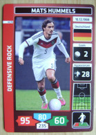 2014 PANINI CARD (NOT STICKER) FIFA SOCCER WORLD CUP MATS HUMMELS GERMANY - Sonstige & Ohne Zuordnung