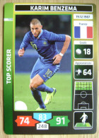 2014 PANINI CARD (NOT STICKER) FIFA SOCCER WORLD CUP KARIM BENZEMA FRANCE - Otros & Sin Clasificación