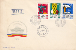 2318- DEVELOPING NATIONAL INDUSTRY EXHIBITION, COVER FDC, 1969, ROMANIA - FDC