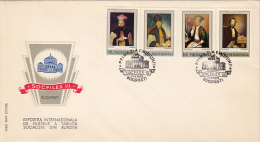 246FM- BUCHAREST PHILATELIC EXHIBITION, COVER FDC, 1973, ROMANIA - FDC