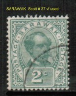 SARAWAK    Scott  # 37 VF USED - Sarawak (...-1963)