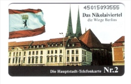 Germany - O074  01/95 - Berlin Nikolaiviertel - Voll - O-Series: Kundenserie Vom Sammlerservice Ausgeschlossen