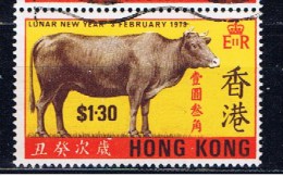 HK+ Hongkong 1973 Mi 267 Jahr Des Ochsen - Oblitérés