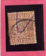 ITALY KINGDOM ITALIA REGNO 1913 SEGNATASSE TAXES TASSE DUE SERVIZIO COMMISSIONI CENT. 60 USATO USED - Postage Due