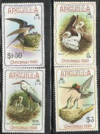 Anguilla 1980 Christmas, Birds MNH - Anguilla (1968-...)