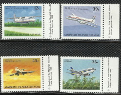 Marshall Islands 1989 Airplanes MNH - Marshall