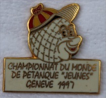 CHAMPIONNAT DU MONDE DE PETANQUE "JEUNES" GENEVE 1997 - BOULE   -                (10) - Petanca