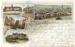 Rossleben, Farb-Litho, 1903 - Rossleben