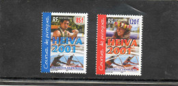 Nelle-CALEDONIE : Courses De Pirogues : Heiva 2001 (jeunes Hommes Et Jeunes Femmes En Course) - Tradition - Patrimoine - - Nuovi