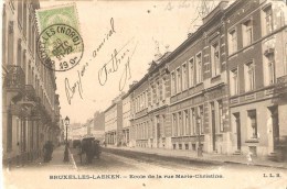 Bruxelles Laeken Ecole De La Rue Marie Christine Souillée! - Laeken