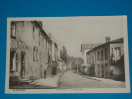 63) Manzat - La Grande Rue  ( Hotel Du Commerce ) - Année  - EDIT- La Cigogne - Manzat