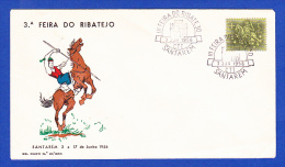 ENVELOPPE - 3ª FEIRA DO RIBATEJO, SANTARÉM 3 A 17 DE JUNHO 1956 - Briefe U. Dokumente