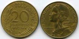 France 20 Centimes 1974 GAD 332 KM 930 - 20 Centimes