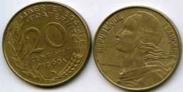 France 20 Centimes 1969 GAD 332 KM 930 - 20 Centimes