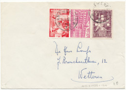 1962  Brief Met PZ 1010+1139+1206 Van Antwerpen Naar Wetteren Zie Scan(s) - Covers & Documents