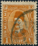 Pays : 160,3 (Egypte : Royaume (Fouad Ier)   Yvert Et Tellier N° :   118 (o) - Used Stamps