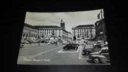 C-15153 CARTOLINA TORINO - PIAZZA SAN CARLO - AUTO D´EPOCA - Plaatsen & Squares