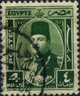 Pays : 160,31 (Egypte : Royaume (Farouk Ier)   Yvert Et Tellier N° :   230 (o) - Gebraucht