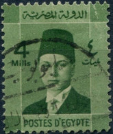 Pays : 160,31 (Egypte : Royaume (Farouk Ier)   Yvert Et Tellier N° :   190 (o) - Gebraucht