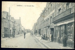 Cpa Du 50  Bréhal - La Grande Rue   AO22 - Brehal