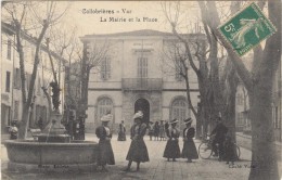 83  COLLOBRIERES / MAIRIE ET LA PLACE    /////  REF  OCT. 14 / N° 4292 - Collobrieres