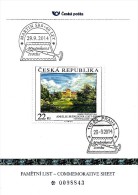 Czech Republic - 2014 - 60 Birthday Of Martin Srb, The Stamp Artist And Engraver - Special Numbered Commemorative Sheet - Briefe U. Dokumente