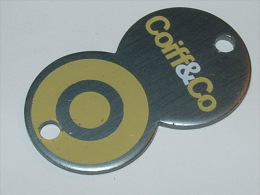 Jeton De Caddies - Coiff&Co - Trolley Token/Shopping Trolley Chip