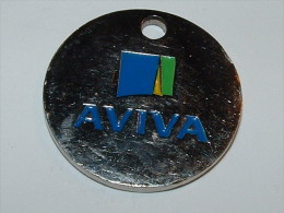 Jeton De Caddies - AVIVA - Einkaufswagen-Chips (EKW)