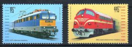Hungary 2013.Trains - Railways Set MNH (**) Post Started: 05. Jun. 2013. - Unused Stamps