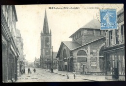 Cpa Du 50  Bréhal Sur Mer La Grande Rue     AO20 - Brehal