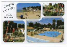 CPM       17    VAUX SUR MER 2004   CAMPING VALVERT   AVENUE GARNIER        MULTIVUES - Vaux-sur-Mer