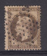 Nr 30, Yvert = 20 € (X02067) - 1863-1870 Napoléon III Lauré