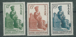 SAAR - 1950 HOLY YEAR - Unused Stamps