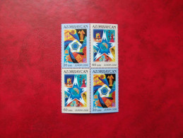 AZERBAIJAN 2006, YVERT 538-39,  PAREJA CARNE, **MNH** - Aserbaidschan