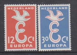 Europa Cept 1958 Netherlands  2v ** Mnh (LT506) - 1958