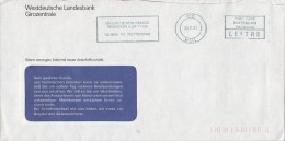 277FM- PREPAID COVER, RETURN TO SENDER METERMARK, 1991, NETHERLANDS - Cartas & Documentos