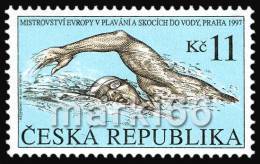 Czech Republic - 1997 - European Championships In Swimming And Diving - Mint Stamp - Unused Stamps