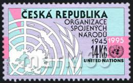 Czech Republic - 1995 - 50th Anniversary Of UN - Mint Stamp - Ongebruikt